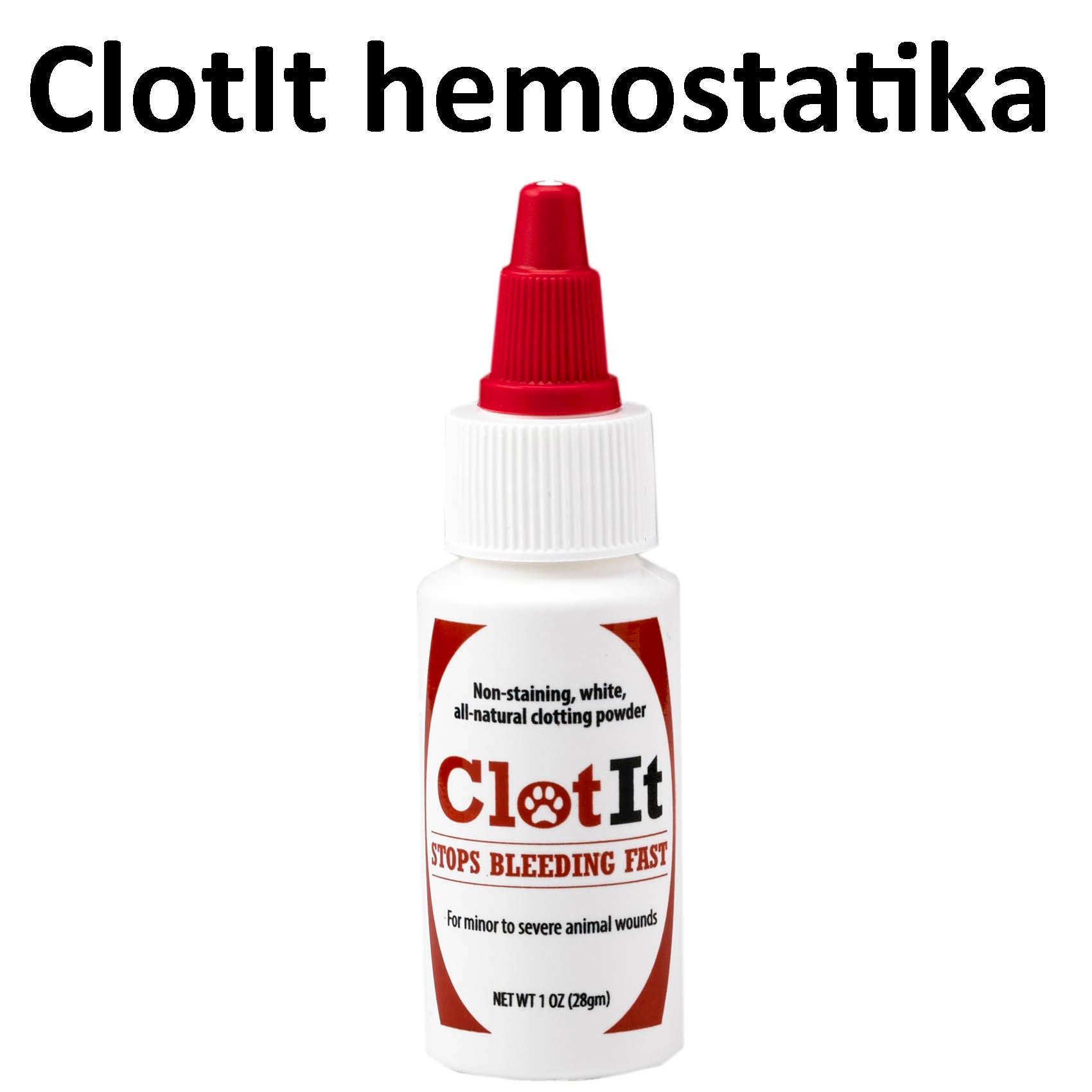 ClotIt - blodstoppende pulver for førstehjelp